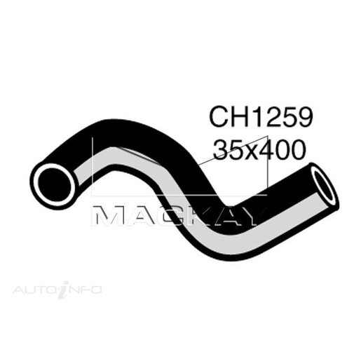 Mackay Radiator Lower Hose - CH1259