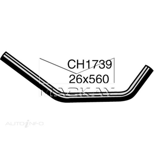 Mackay Radiator Upper Hose - CH1739