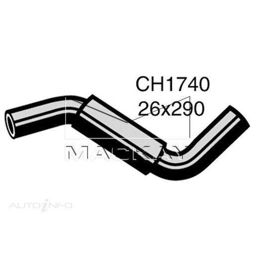 Mackay Radiator Lower Hose - CH1740