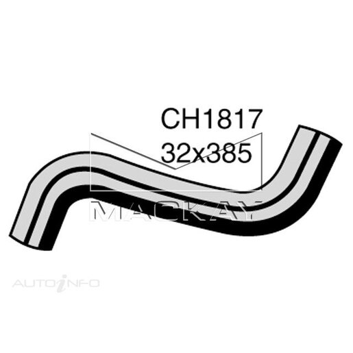 Mackay Radiator Lower Hose - CH1817