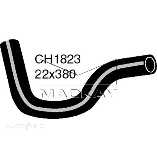 Mackay Radiator Upper Hose - CH1823