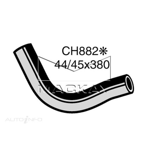 Mackay Radiator Lower Hose - CH882