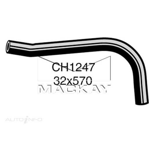 Mackay Radiator Upper Hose - CH1247