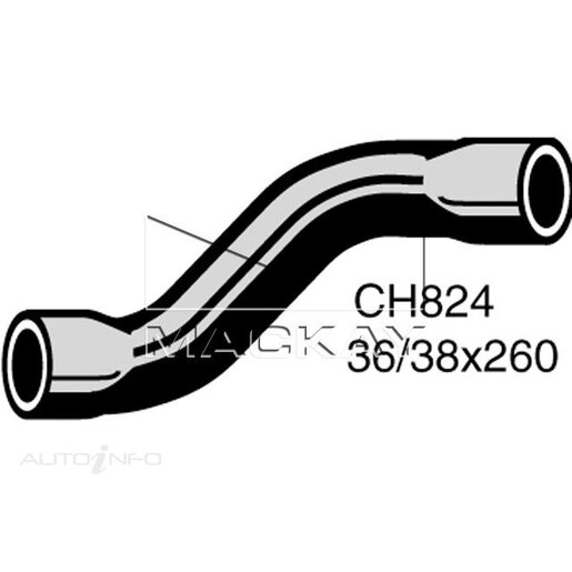 Mackay Radiator Upper Hose - CH824