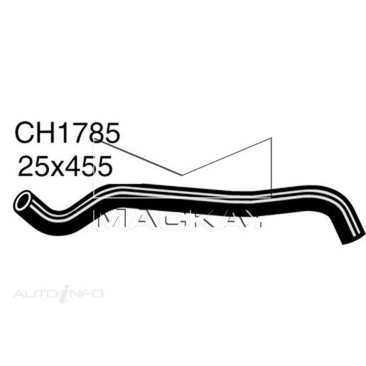 Mackay Radiator Lower Hose - CH1785