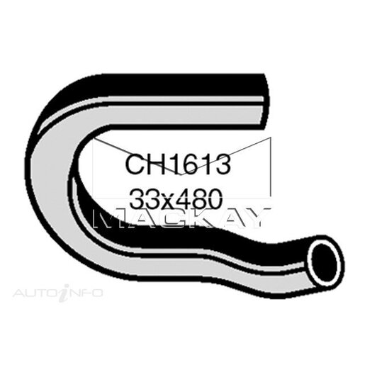 Mackay Radiator Upper Hose - CH1613