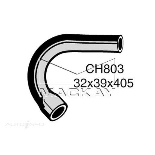 Mackay Radiator Upper Hose - CH803