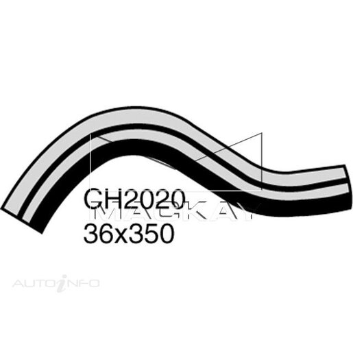 Mackay Radiator Lower Hose - CH2020