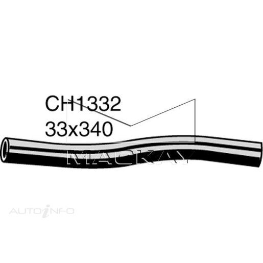 Mackay Radiator Upper Hose - CH1332