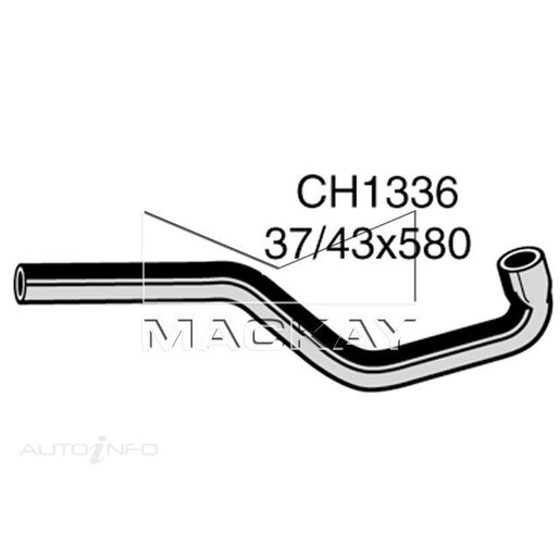 Mackay Radiator Lower Hose - CH1336