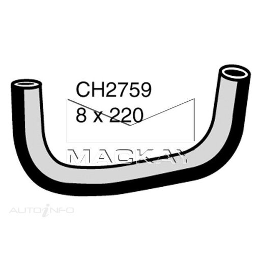 Mackay Throttle Body Coolant Hose - CH2759