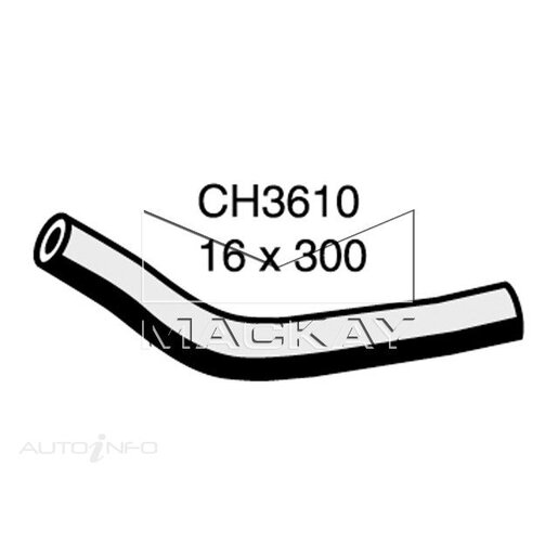 Mackay Heater Hose - CH3610