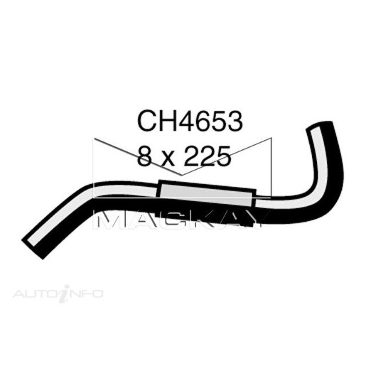 Mackay Throttle Body Coolant Hose - CH4653