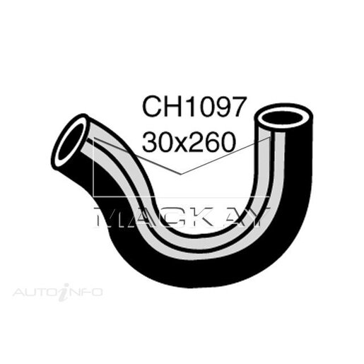 Mackay Radiator Upper Hose - CH1097