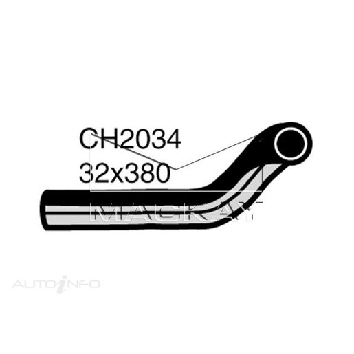 Mackay Radiator Lower Hose - CH2034