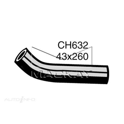 Mackay Radiator Upper Hose - CH632