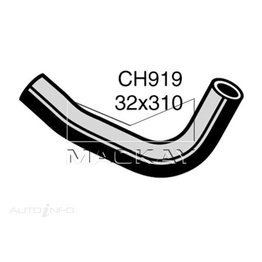 Mackay Radiator Upper Hose - CH919