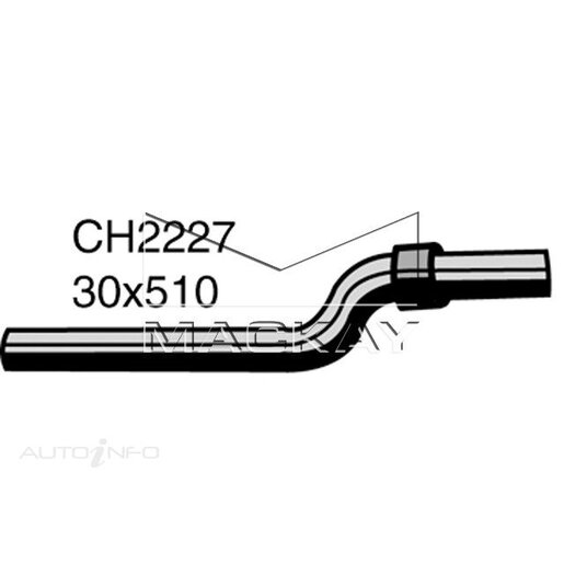 Mackay Radiator Upper Hose - CH2227