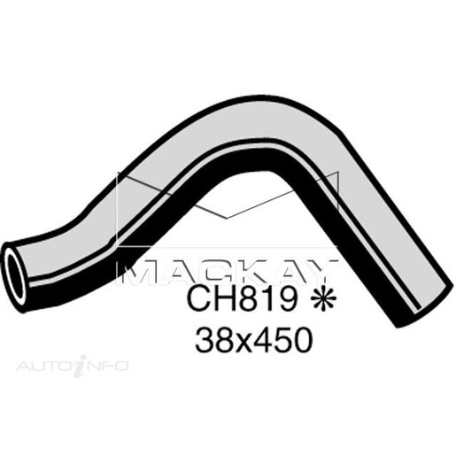 Mackay Radiator Lower Hose - CH819