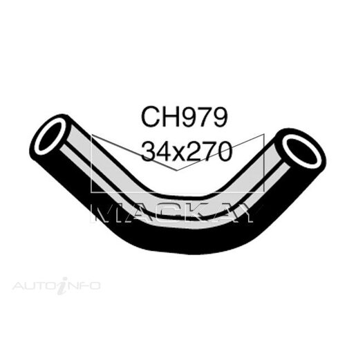 Mackay Radiator Lower Hose - CH979