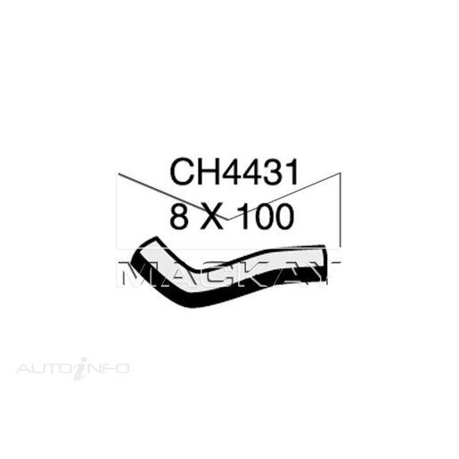 Mackay Crankcase (PCV) Breather Hose - CH4431