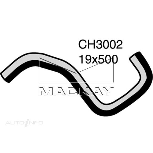 Mackay Heater Hose - CH3002