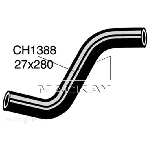 Mackay Radiator Upper Hose - CH1388