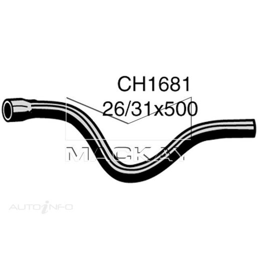 Mackay Radiator Upper Hose - CH1681