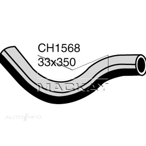 Mackay Radiator Upper Hose - CH1568