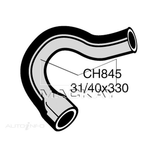 Mackay Radiator Upper Hose - CH845