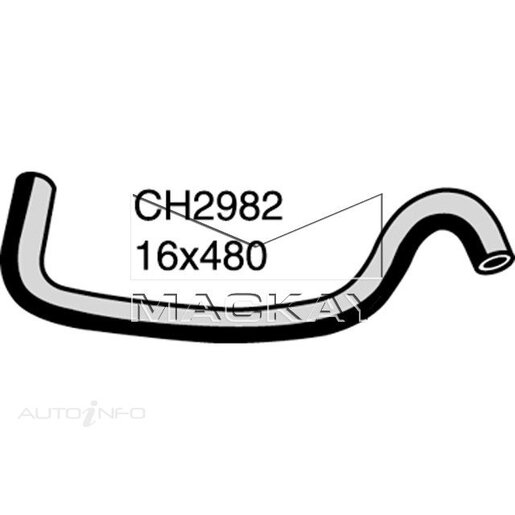 Mackay Heater Hose - CH2982