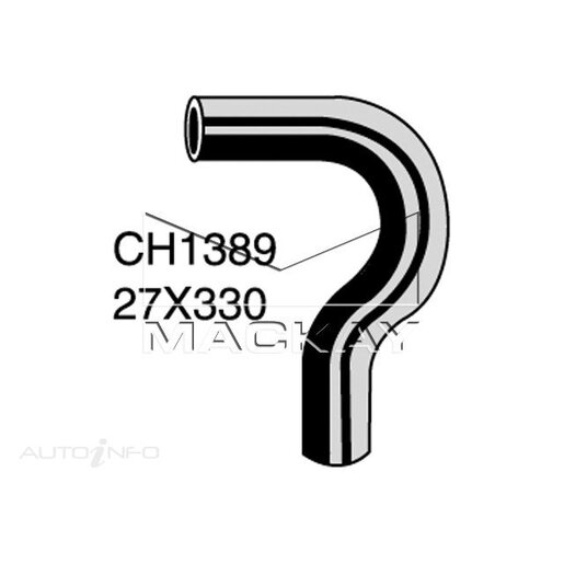 Mackay Radiator Lower Hose - CH1389