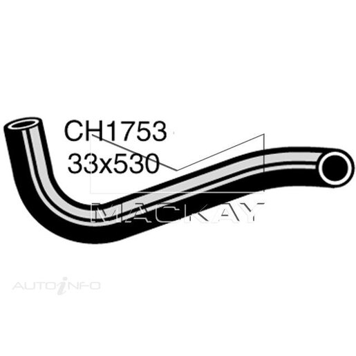 Mackay Radiator Lower Hose - CH1753