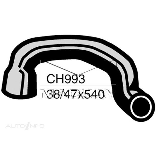 Mackay Radiator Lower Hose - CH993