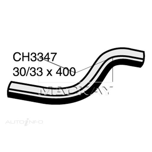 Mackay Radiator Upper Hose - CH3347