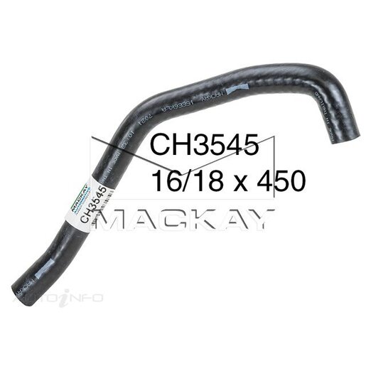 Mackay Heater Hose - CH3545