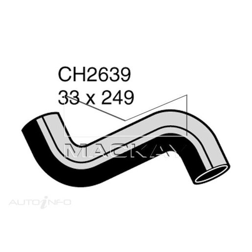 Mackay Radiator Lower Hose - CH2639