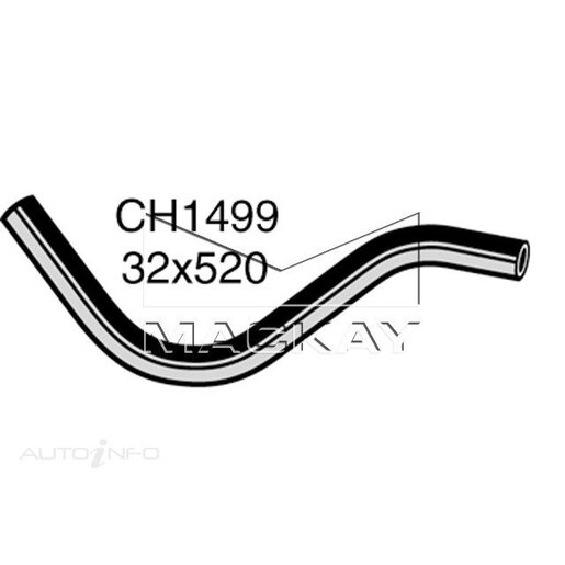 Mackay Radiator Upper Hose - CH1499