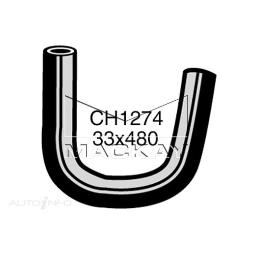 Mackay Radiator Lower Hose - CH1274