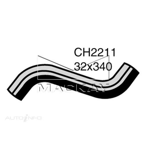 Mackay Radiator Lower Hose - CH2211