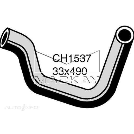 Mackay Radiator Lower Hose - CH1537