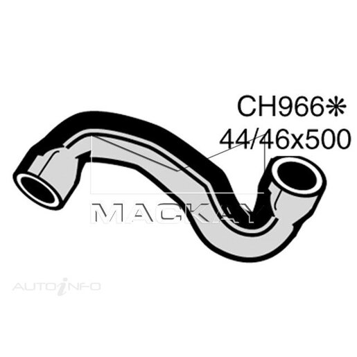 Mackay Radiator Lower Hose - CH966