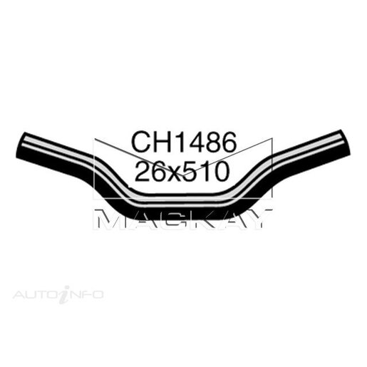 Mackay Radiator Upper Hose - CH1486