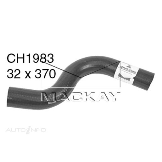 Mackay Radiator Upper Hose - CH1983