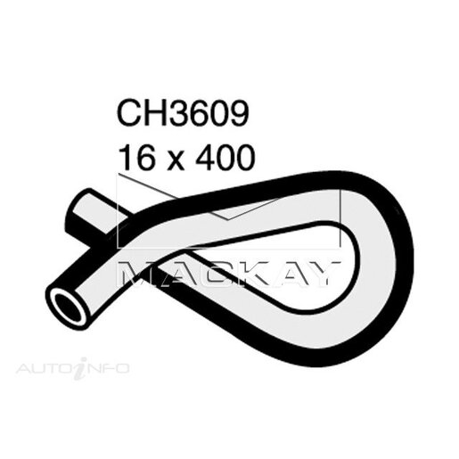 Mackay Heater Hose - CH3609