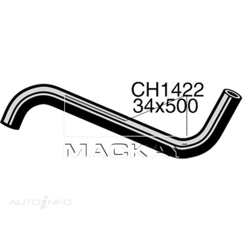 Mackay Radiator Upper Hose - CH1422