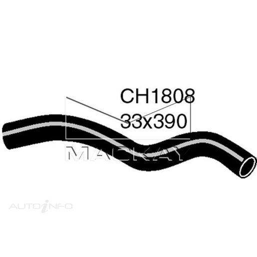 Mackay Radiator Lower Hose - CH1808