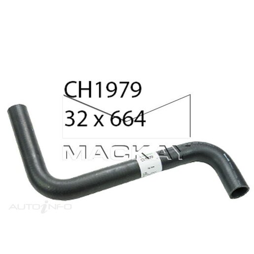 Mackay Radiator Upper Hose - CH1979