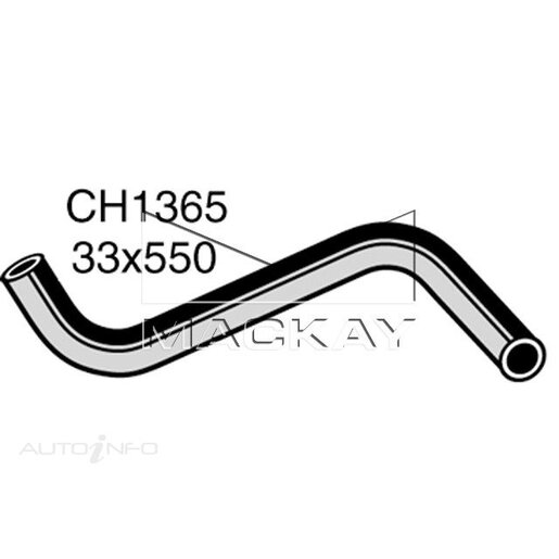 Mackay Radiator Lower Hose - CH1365