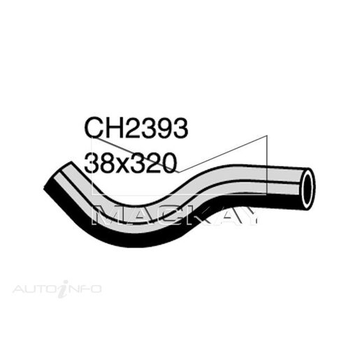 Mackay Radiator Upper Hose - CH2393